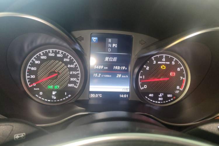 Used Mercedes-Benz C-Class AMG 2017 AMG C 63 Instrument Cluster