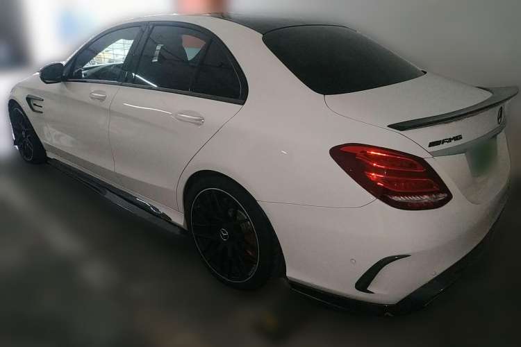 Used Mercedes-Benz C-Class AMG 2017 AMG C 63 S Rear Left 45 Deg