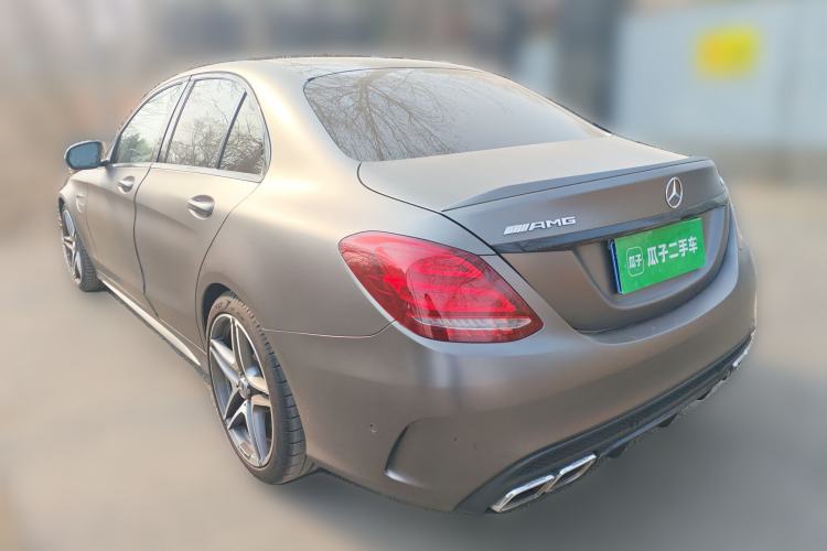 Used Mercedes-Benz C-Class AMG 2017 AMG C 63 Rear Left 45 Deg