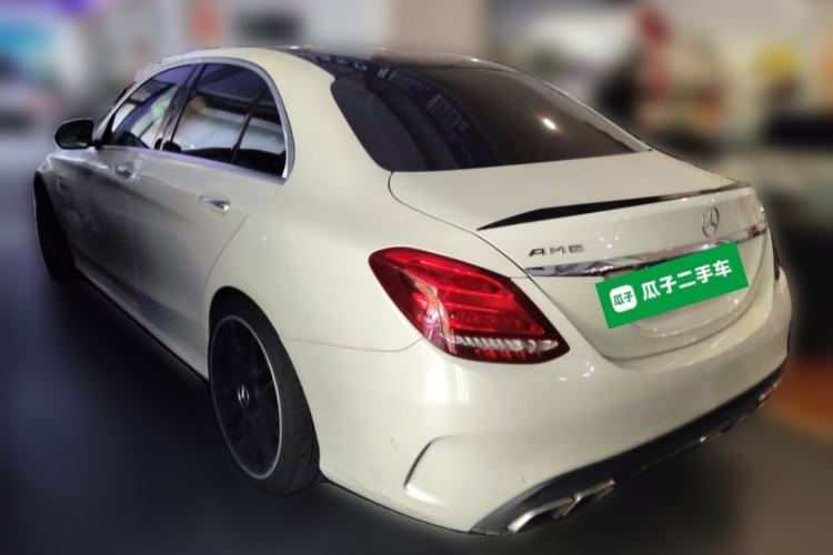 Used Mercedes-Benz C-Class AMG 2017 AMG C 63 Rear Left 45 Deg