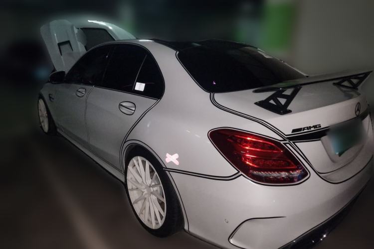 Used Mercedes-Benz C-Class AMG 2017 AMG C 63 Rear Left 45 Deg