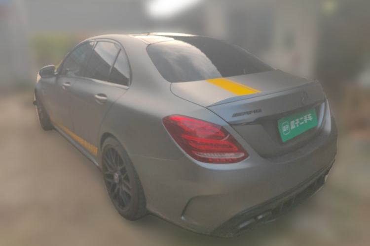 Used Mercedes-Benz C-Class AMG 2017 AMG C 63 Rear Left 45 Deg