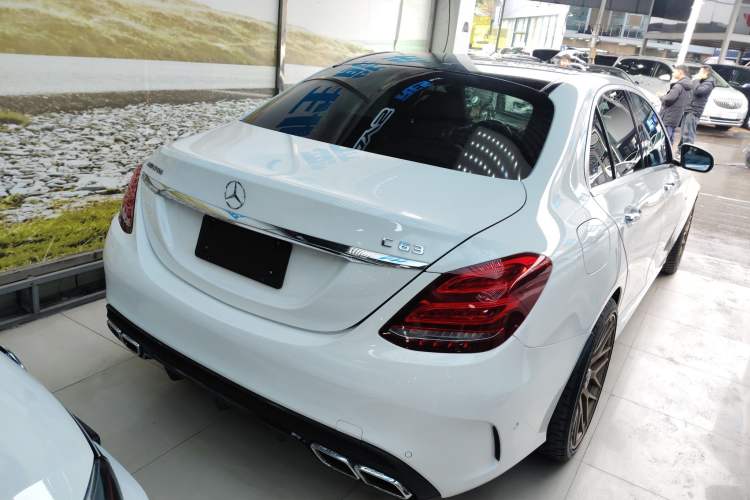 Used Mercedes-Benz C-Class AMG 2017 AMG C 63 Rear Right 45 Deg