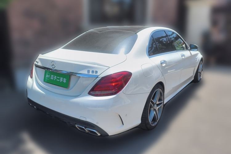 Used Mercedes-Benz C-Class AMG 2017 AMG C 63 Rear Right 45 Deg