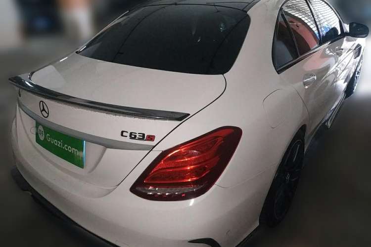 Used Mercedes-Benz C-Class AMG 2017 AMG C 63 S Rear Right 45 Deg