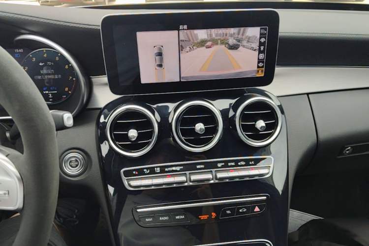 Used Mercedes-Benz C-Class AMG 2019 AMG C 63 S Audio And AC Panel