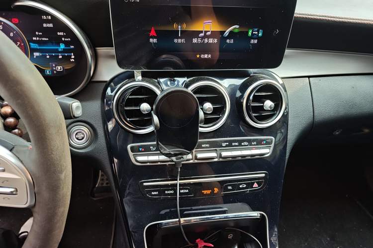 Used Mercedes-Benz C-Class AMG 2019 AMG C 43 4MATIC Audio And AC Panel