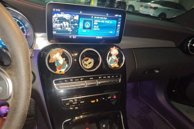 Used Mercedes-Benz C-Class AMG 2019 AMG C 43 4MATIC Coupe Audio And AC Panel