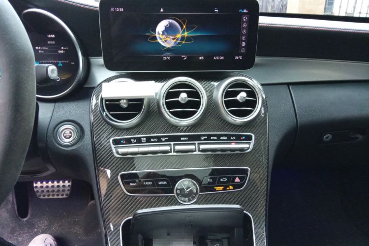 Used Mercedes-Benz C-Class AMG 2019 AMG C 43 4MATIC Audio And AC Panel