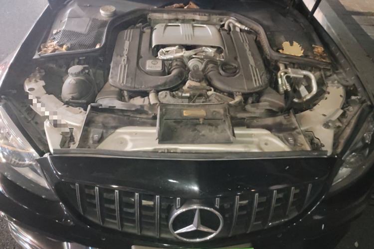 Used Mercedes-Benz C-Class AMG 2019 AMG C 63 Coupe Engine Bay