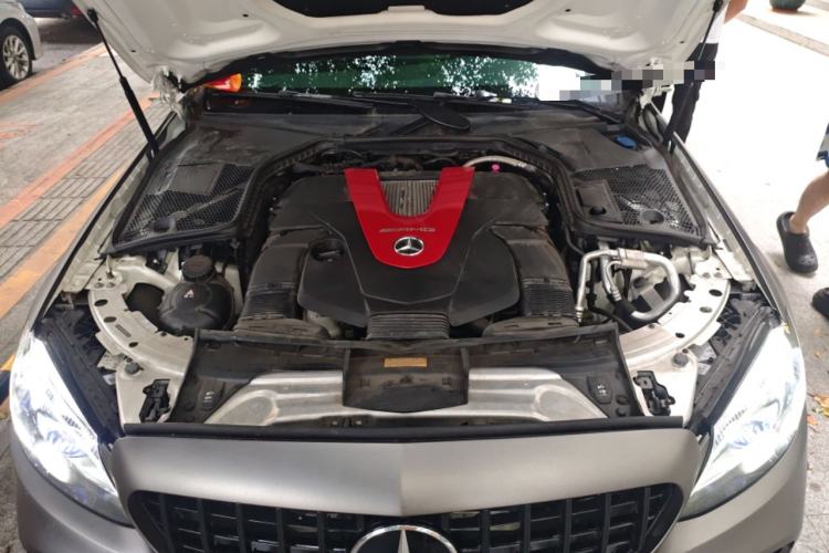 Used Mercedes-Benz C-Class AMG 2019 AMG C 43 4MATIC Coupe Engine Bay