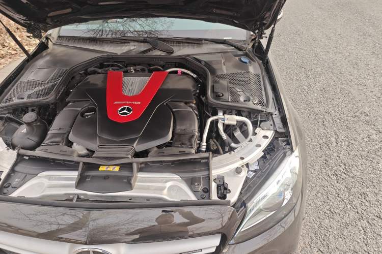 Used Mercedes-Benz C-Class AMG 2019 AMG C 43 4MATIC Engine Bay Left