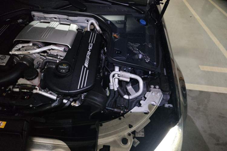 Used Mercedes-Benz C-Class AMG 2019 AMG C 63 Engine Bay Left