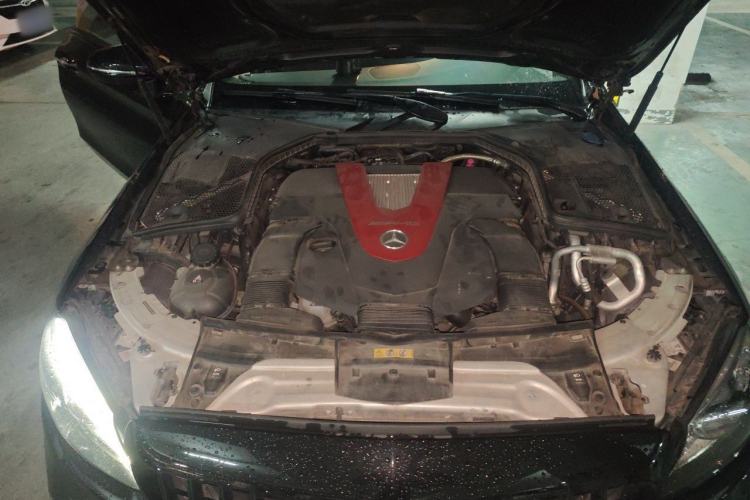 Used Mercedes-Benz C-Class AMG 2019 AMG C 43 4MATIC Coupe Engine Bay