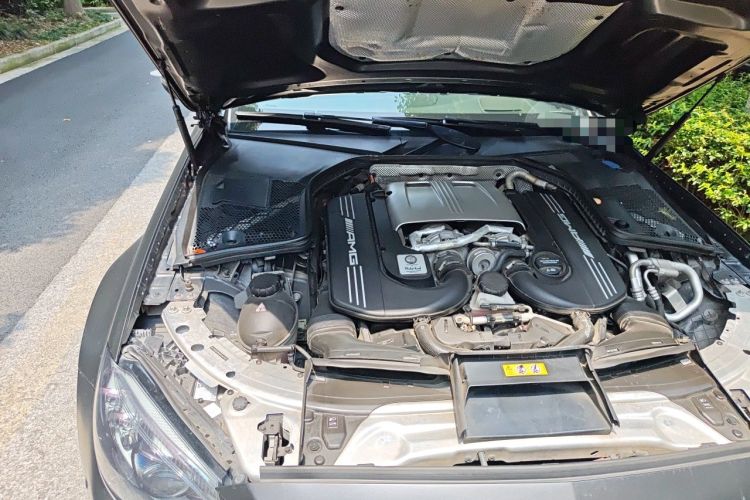 Used Mercedes-Benz C-Class AMG 2019 AMG C 63 Coupe Engine Bay Right