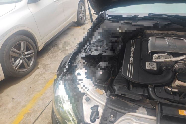 Used Mercedes-Benz C-Class AMG 2019 AMG C 63 Coupe Engine Bay Right