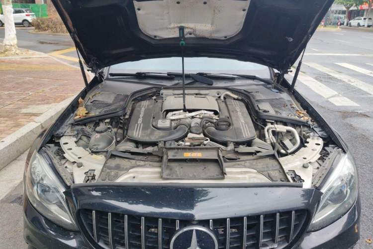 Used Mercedes-Benz C-Class AMG 2019 AMG C 63 Coupe Engine Bay