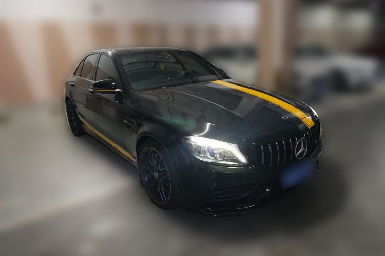 Used Mercedes-Benz C-Class AMG 2019 AMG C 63 Front Right 45 Deg