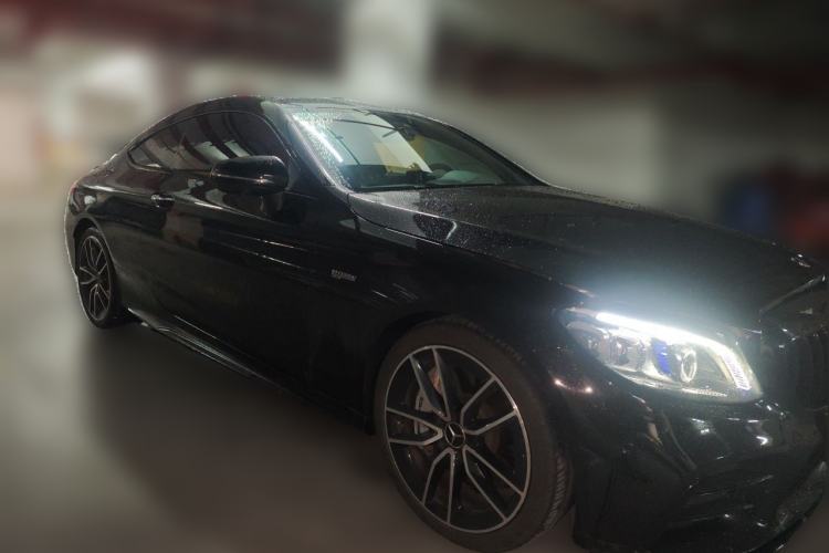 Used Mercedes-Benz C-Class AMG 2019 AMG C 43 4MATIC Coupe Front Right 45 Deg