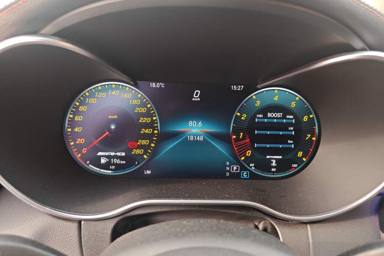 Used Mercedes-Benz C-Class AMG 2019 AMG C 43 4MATIC Instrument Cluster