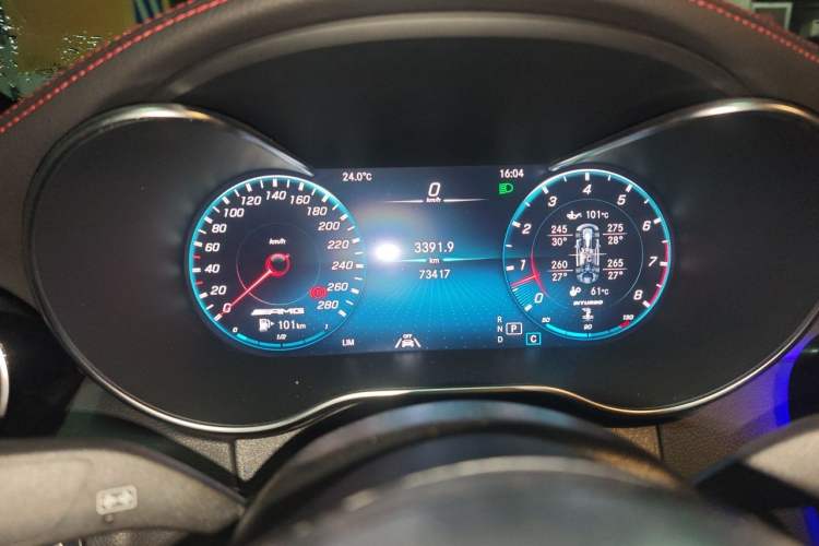 Used Mercedes-Benz C-Class AMG 2019 AMG C 43 4MATIC Coupe Instrument Cluster