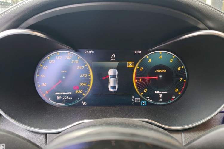 Used Mercedes-Benz C-Class AMG 2019 AMG C 63 Coupe Instrument Cluster