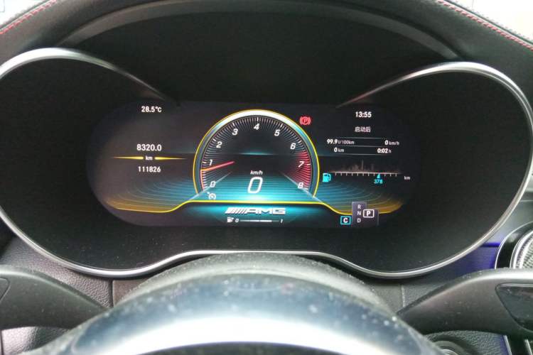 Used Mercedes-Benz C-Class AMG 2019 AMG C 43 4MATIC Instrument Cluster