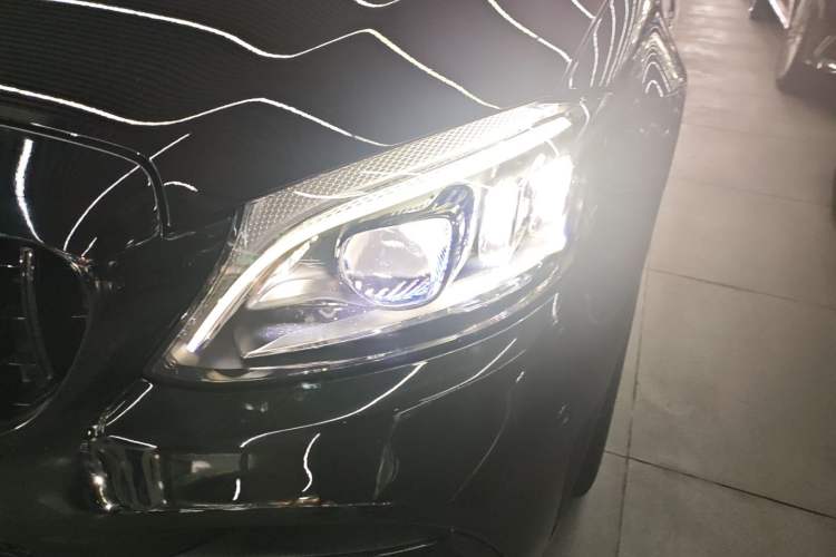 Used Mercedes-Benz C-Class AMG 2019 AMG C 43 4MATIC Coupe Left Front Headlight