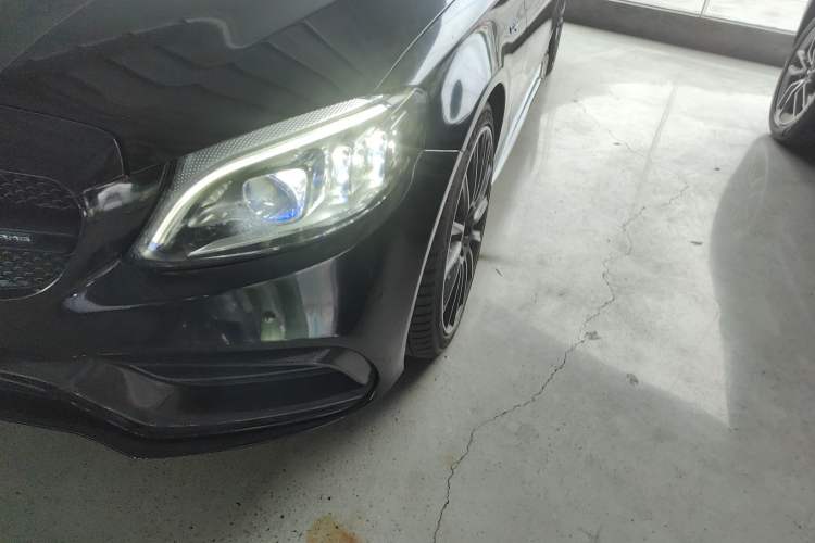 Used Mercedes-Benz C-Class AMG 2019 AMG C 43 4MATIC Estate Special Edition Left Front Headlight