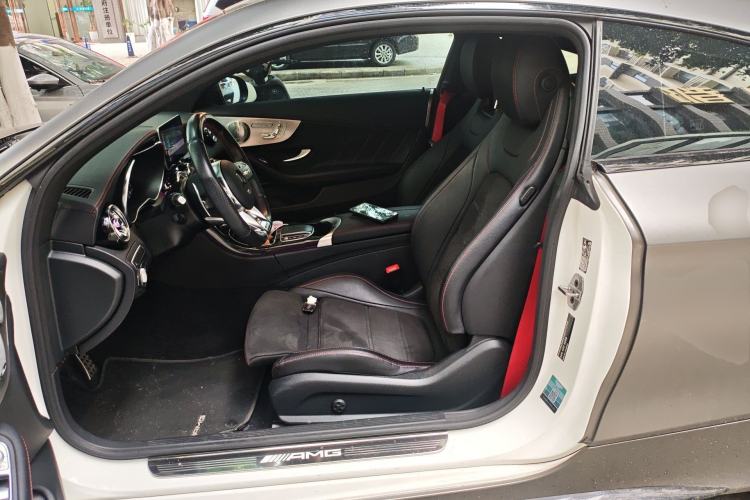 Used Mercedes-Benz C-Class AMG 2019 AMG C 43 4MATIC Coupe Left Front Seat