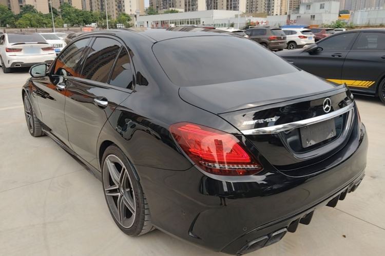 Used Mercedes-Benz C-Class AMG 2019 AMG C 63 S Rear Left 45 Deg