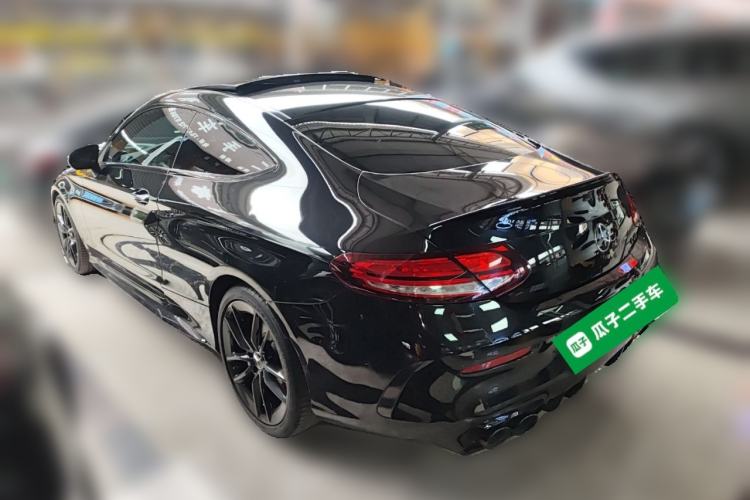 Used Mercedes-Benz C-Class AMG 2019 AMG C 43 4MATIC Coupe Rear Left 45 Deg