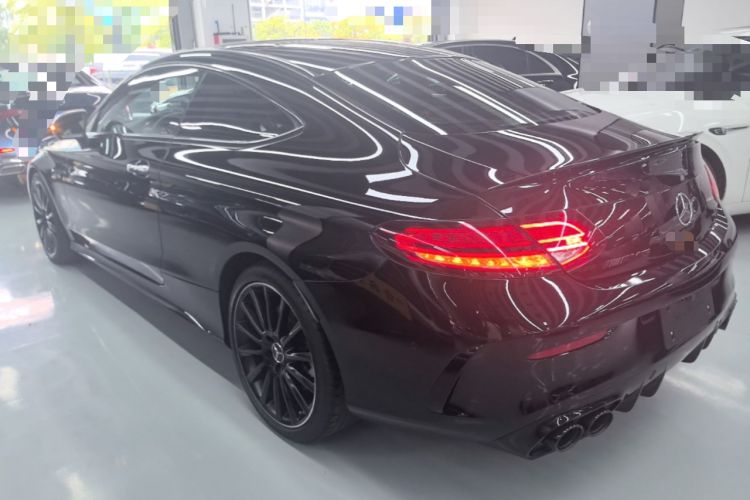 Used Mercedes-Benz C-Class AMG 2019 AMG C 43 4MATIC Coupe Rear Left 45 Deg
