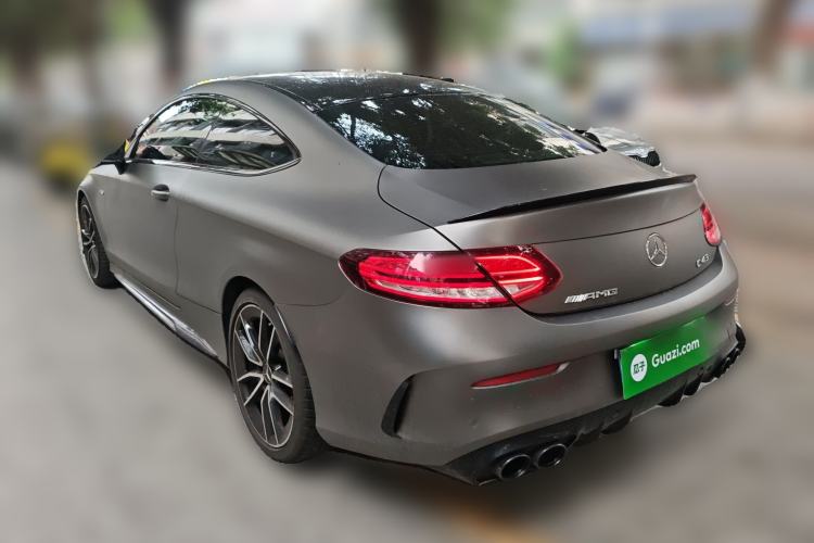 Used Mercedes-Benz C-Class AMG 2019 AMG C 43 4MATIC Coupe Rear Left 45 Deg