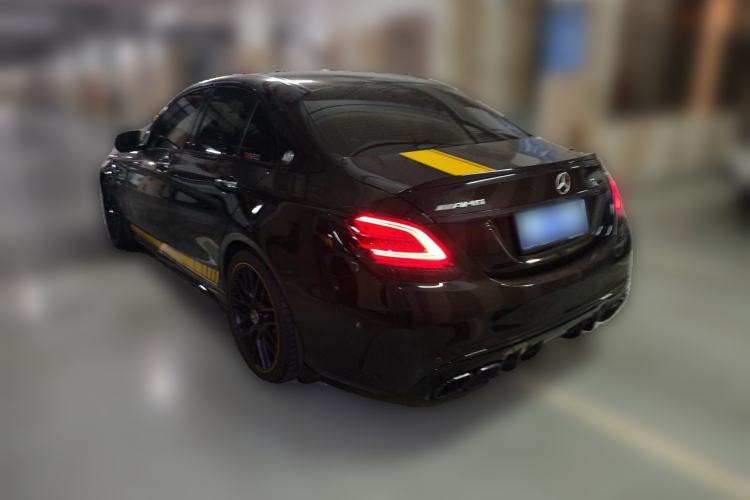 Used Mercedes-Benz C-Class AMG 2019 AMG C 63 Rear Left 45 Deg