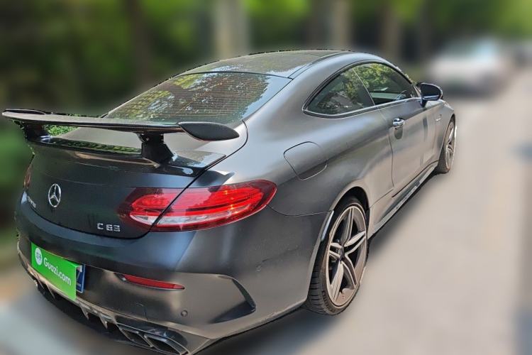 Used Mercedes-Benz C-Class AMG 2019 AMG C 63 Coupe Rear Right 45 Deg