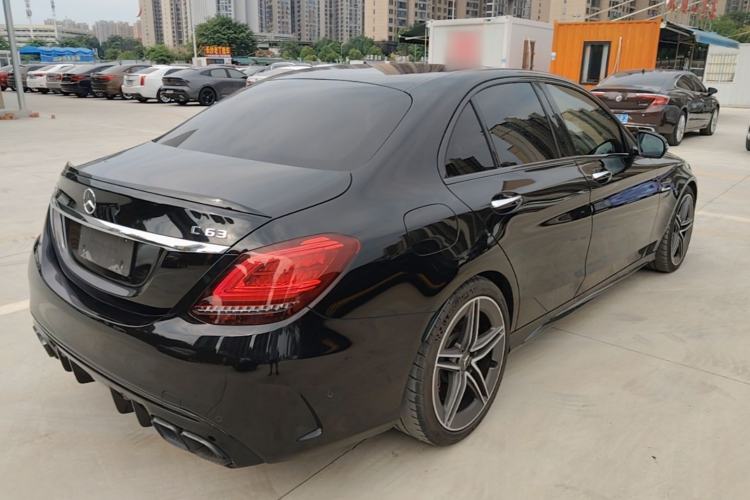 Used Mercedes-Benz C-Class AMG 2019 AMG C 63 S Rear Right 45 Deg