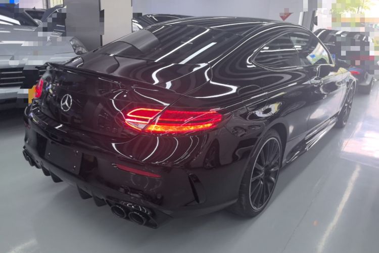 Used Mercedes-Benz C-Class AMG 2019 AMG C 43 4MATIC Coupe Rear Right 45 Deg
