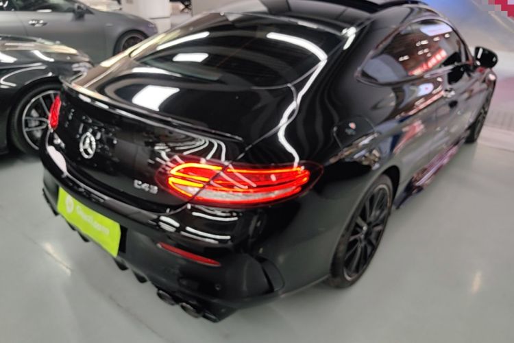 Used Mercedes-Benz C-Class AMG 2019 AMG C 43 4MATIC Coupe Rear Right 45 Deg