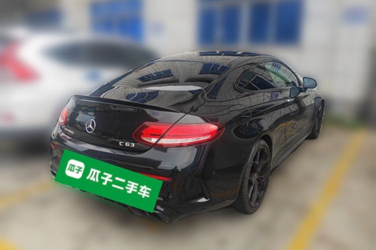 Used Mercedes-Benz C-Class AMG 2019 AMG C 63 Coupe Rear Right 45 Deg