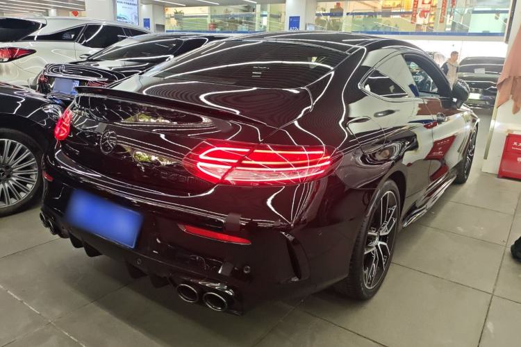 Used Mercedes-Benz C-Class AMG 2019 AMG C 43 4MATIC Coupe Rear Right 45 Deg