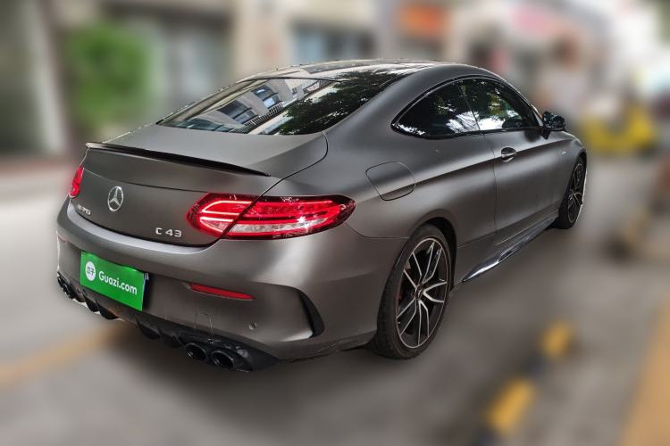 Used Mercedes-Benz C-Class AMG 2019 AMG C 43 4MATIC Coupe Rear Right 45 Deg