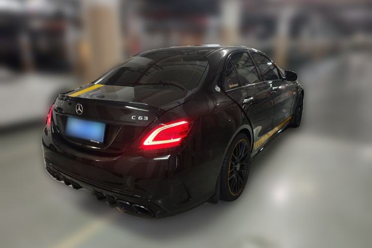 Used Mercedes-Benz C-Class AMG 2019 AMG C 63 Rear Right 45 Deg