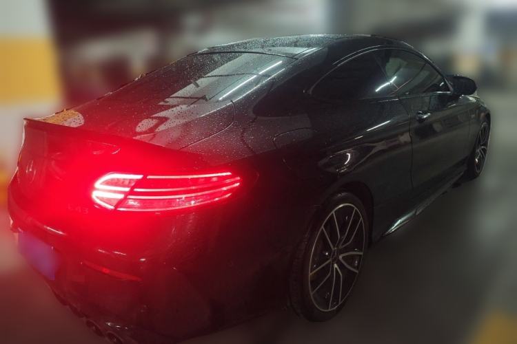 Used Mercedes-Benz C-Class AMG 2019 AMG C 43 4MATIC Coupe Rear Right 45 Deg
