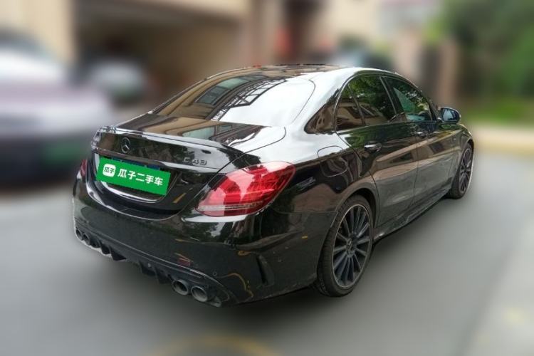 Used Mercedes-Benz C-Class AMG 2019 AMG C 43 4MATIC Rear Right 45 Deg