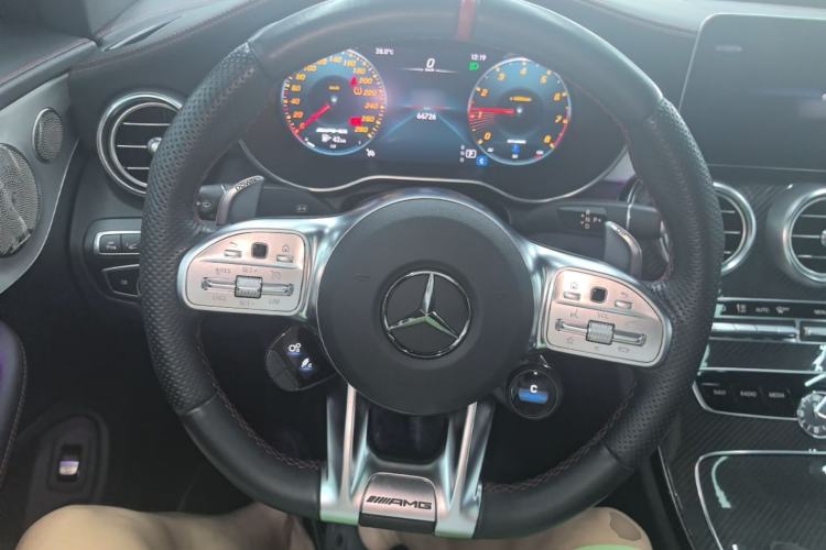 Used Mercedes-Benz C-Class AMG 2019 AMG C 43 4MATIC Coupe Steering Wheel