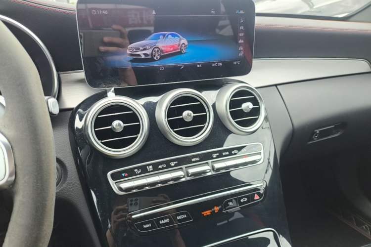 Used Mercedes-Benz C-Class AMG 2019 AMG C 43 4MATIC Audio And AC Panel