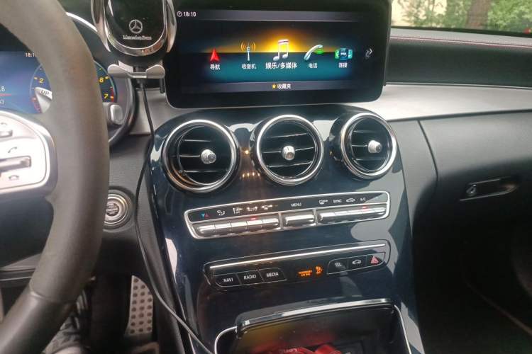Used Mercedes-Benz C-Class AMG 2019 AMG C 43 4MATIC Audio And AC Panel