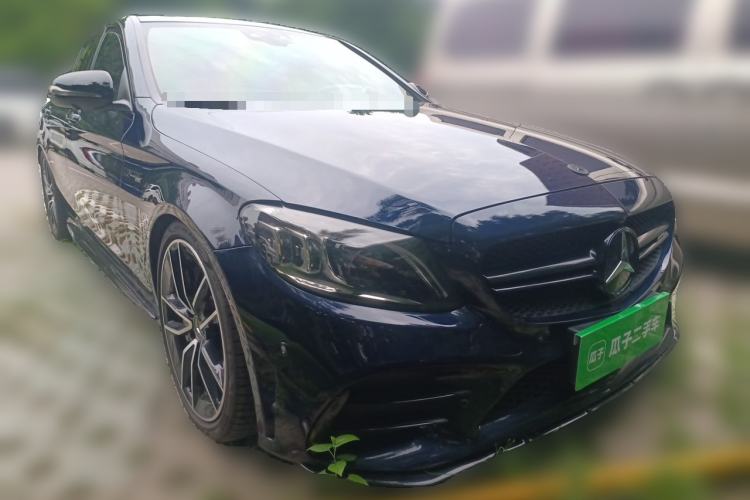 Used Mercedes-Benz C-Class AMG 2019 AMG C 43 4MATIC Front Right 45 Deg