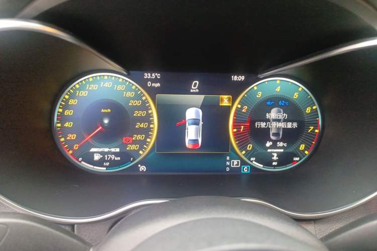 Used Mercedes-Benz C-Class AMG 2019 AMG C 43 4MATIC Instrument Cluster